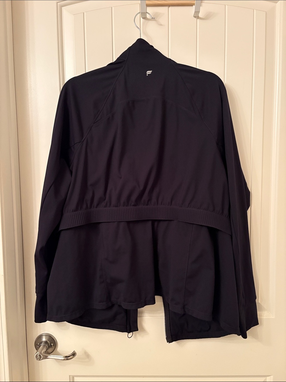 Black Full-Zip Lightweight Athletic Jacket - Picture 2 of 3